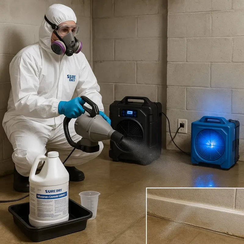 Sanitization and Odor Removal process in Paola, KS