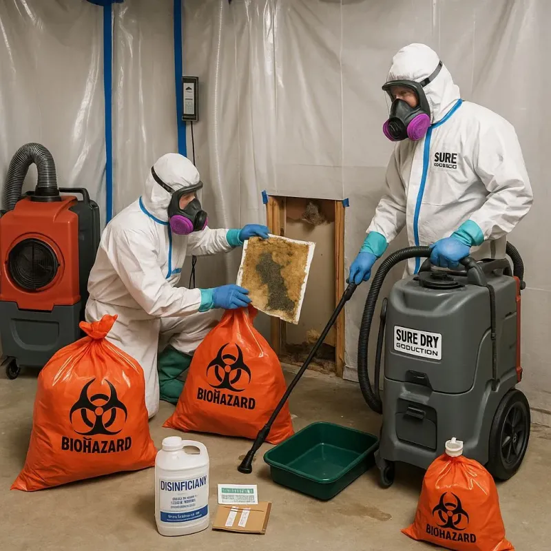 Contaminated Water Handling Protocols process in Paola, KS